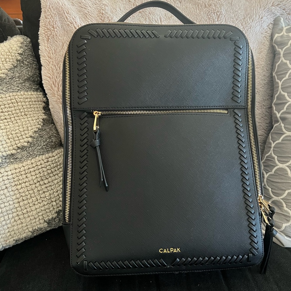 Calpak Kaya 15 inch Laptop backpack in Black